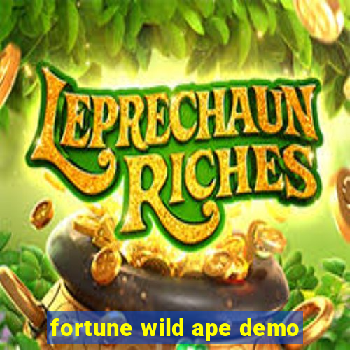 fortune wild ape demo